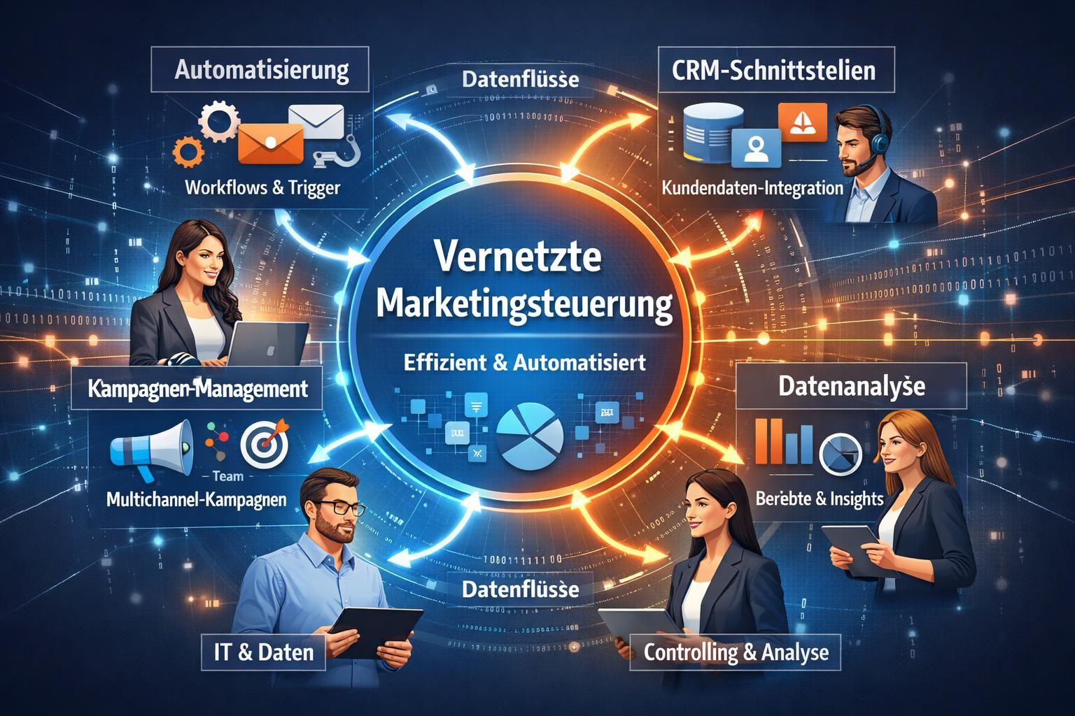 entdecken sie, warum automatisierung zur schlüsselverbindung zwischen marketing, vertrieb und produktentwicklung wird und wie sie effizienz und zusammenarbeit verbessert.