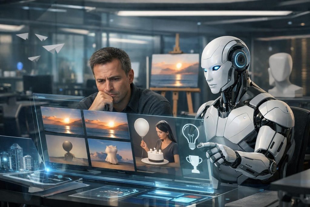 entdecken sie die grenzen der automatisierten content-produktion im marketing 2026 und erfahren sie, wie menschliche kreativität und technologie zusammenwirken, um effektive marketingstrategien zu gestalten.
