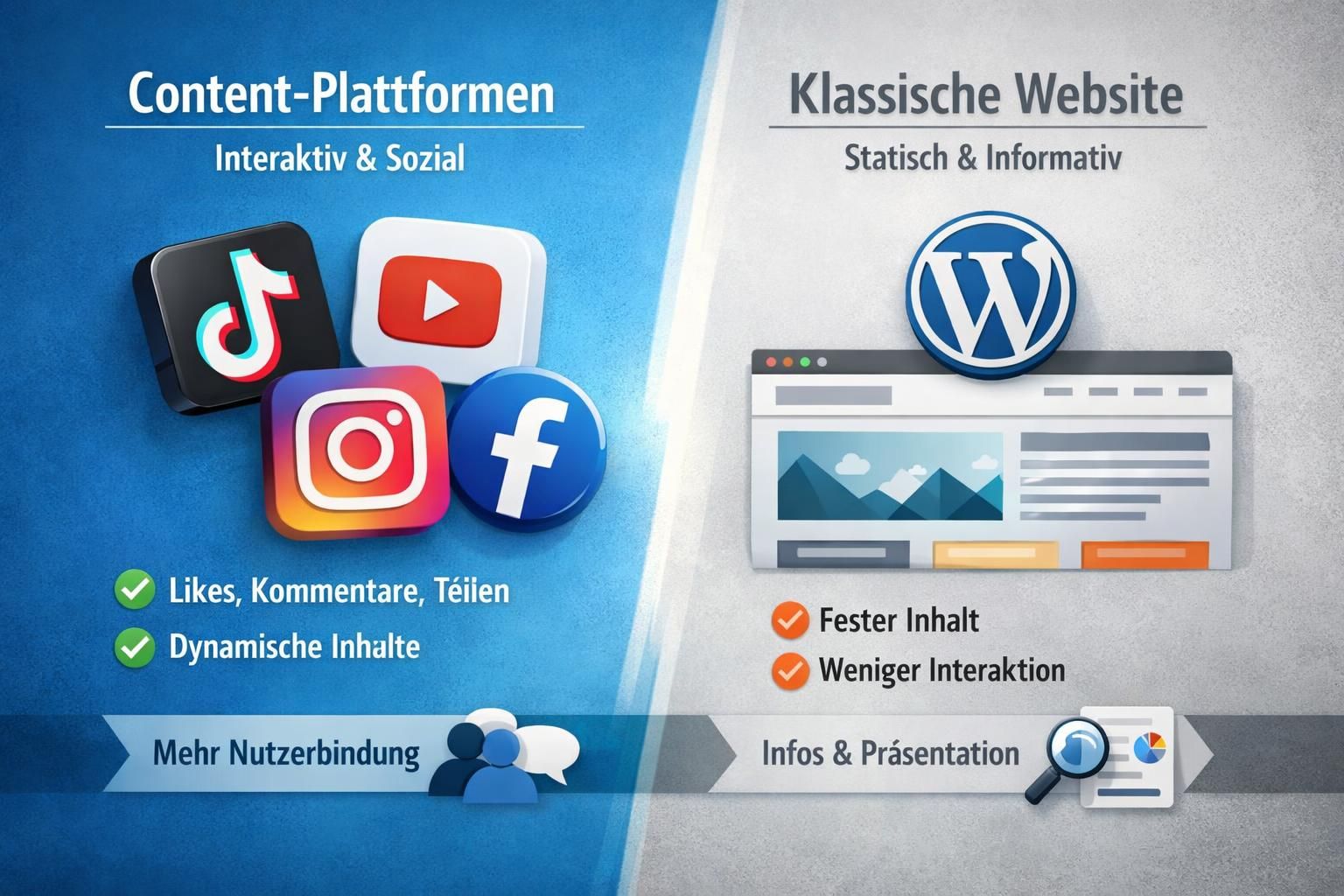 entdecken sie, wie sich content-plattformen im vergleich zu klassischen websites entwickeln, welche vorteile sie bieten und welche trends die zukunft der online-inhalte prägen.
