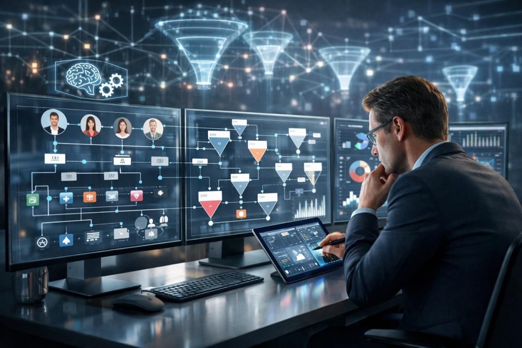 erfahren sie, wie automatisierte funnels effektiv an komplexe nutzerintentionen angepasst werden können, um personalisierte marketingstrategien und bessere conversion-raten zu erzielen.