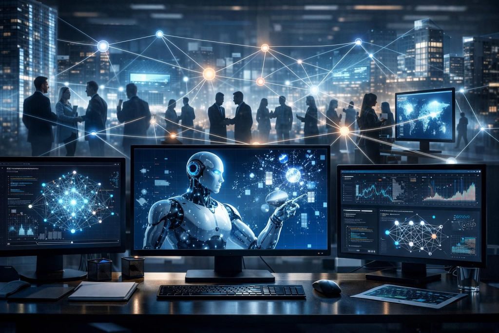 entdecken sie, wie künstliche intelligenz die wettbewerbsdynamik im web revolutioniert und neue chancen sowie herausforderungen für unternehmen schafft.