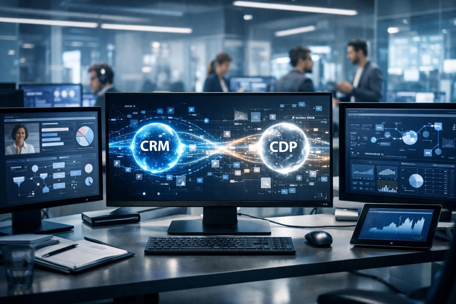 erfahren sie, wie crm und cdp die marketing-automation revolutionieren, indem sie personalisierte kundenerlebnisse verbessern und die effizienz von marketingkampagnen steigern.